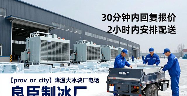 昆明降温大冰块厂电话 良臣制冰厂