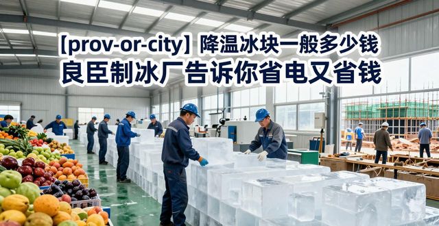 昆明降温冰块一般多少钱 良臣制冰厂告诉你省电又省钱