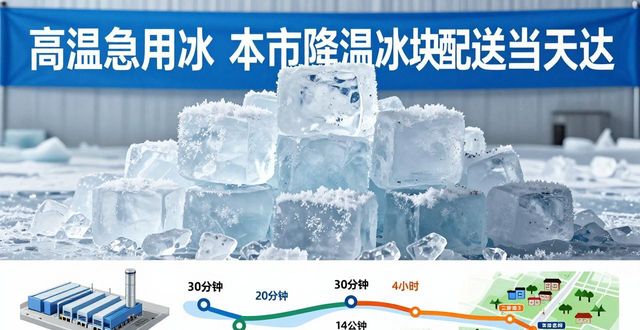 降温冰块配送流程_高效靠谱冰块运输_昆明降温冰块配送